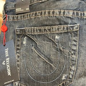 True Religion Relaxed skinny jeans with tags